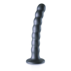 Ouch! Plug Beaded G-Spot M 16.5 x 2.5cm Gris